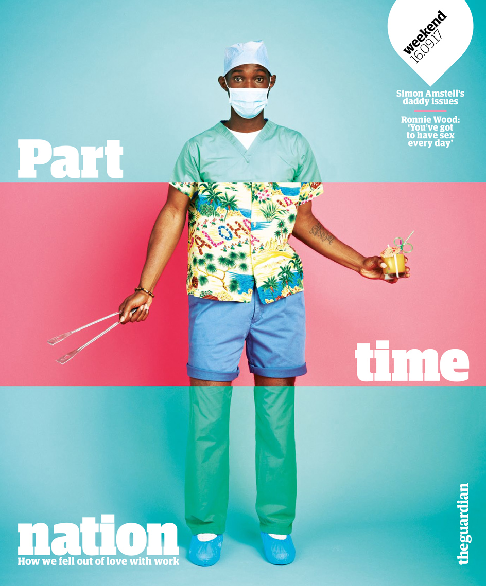 Part Time Nation Cover Guardian Weekend Magazine