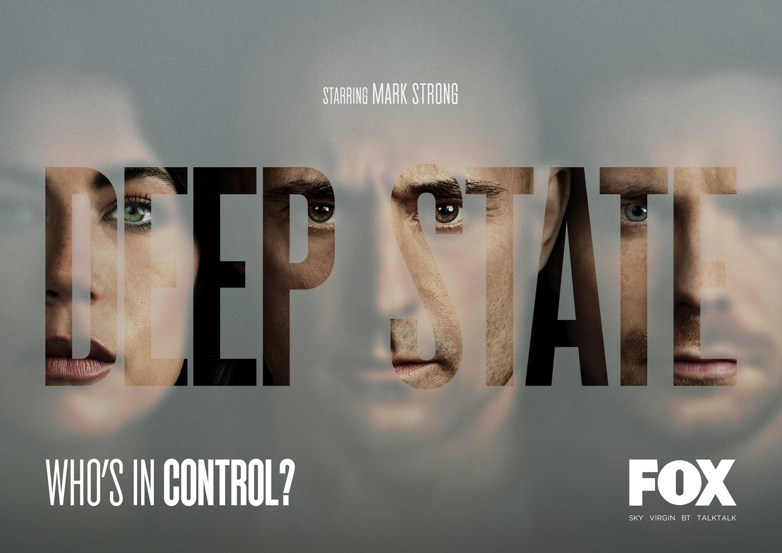 DEEP STATE for Fox drama key art