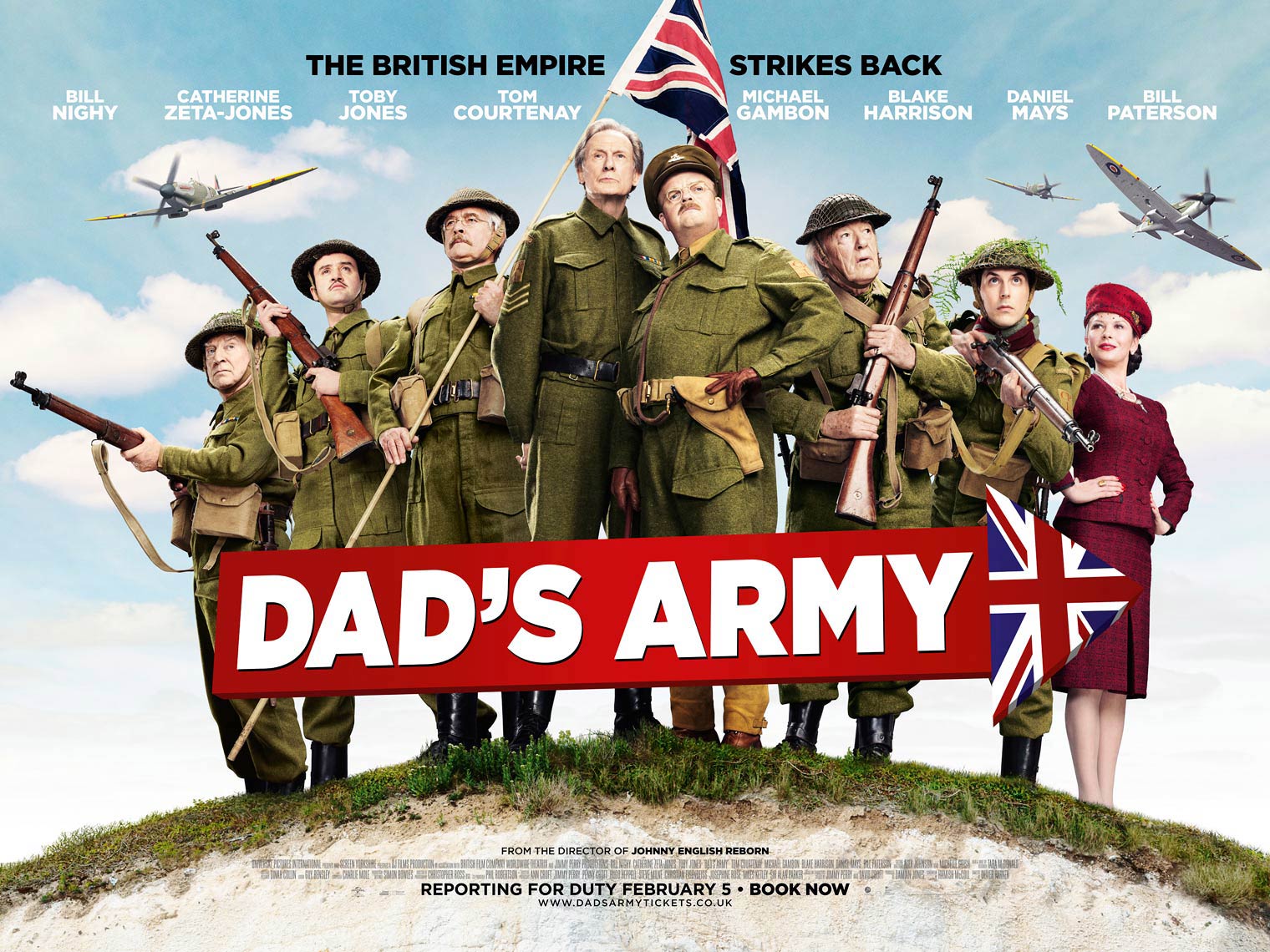 Dads Army film poster key art
