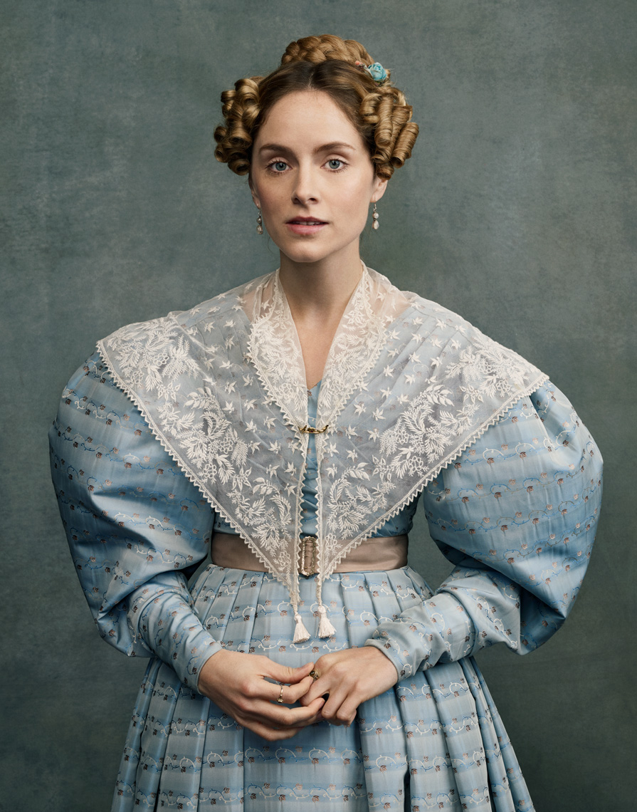 Sophie Rundle in Gentleman Jack photographed for BBC