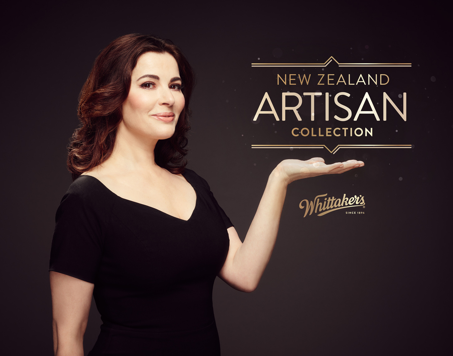Nigella Lawson advertising for whittakers Chocolate