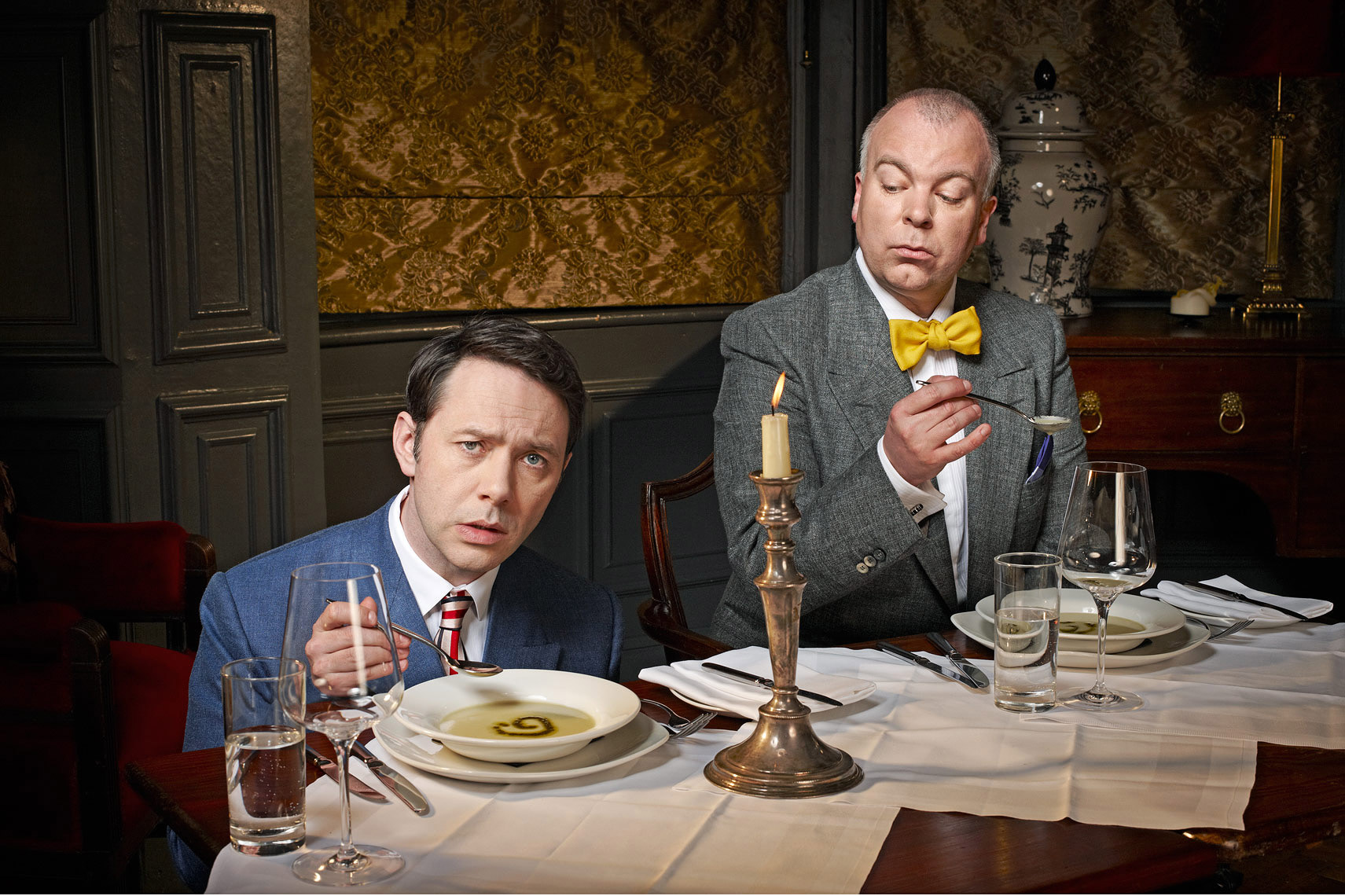 Reece shearsmith steve pemberton   Portrait  for BAFTA