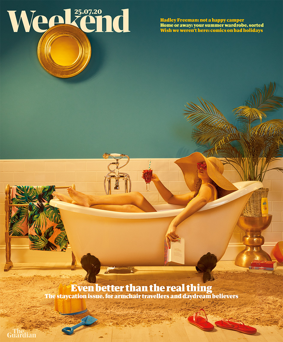 Guardian Weekend Staycation cover