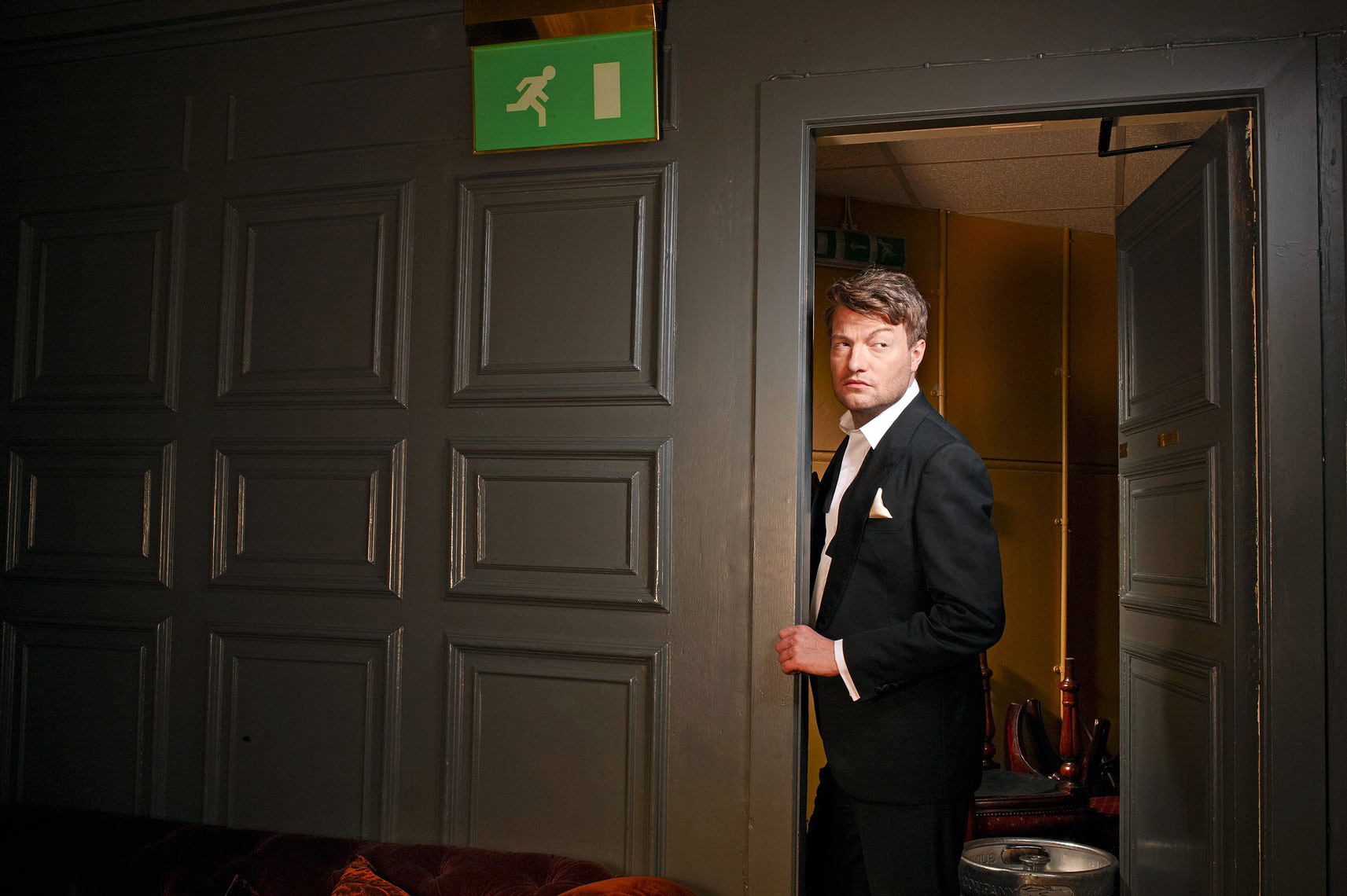 Charlie Brooker  Portrait BAFTA  Photographer