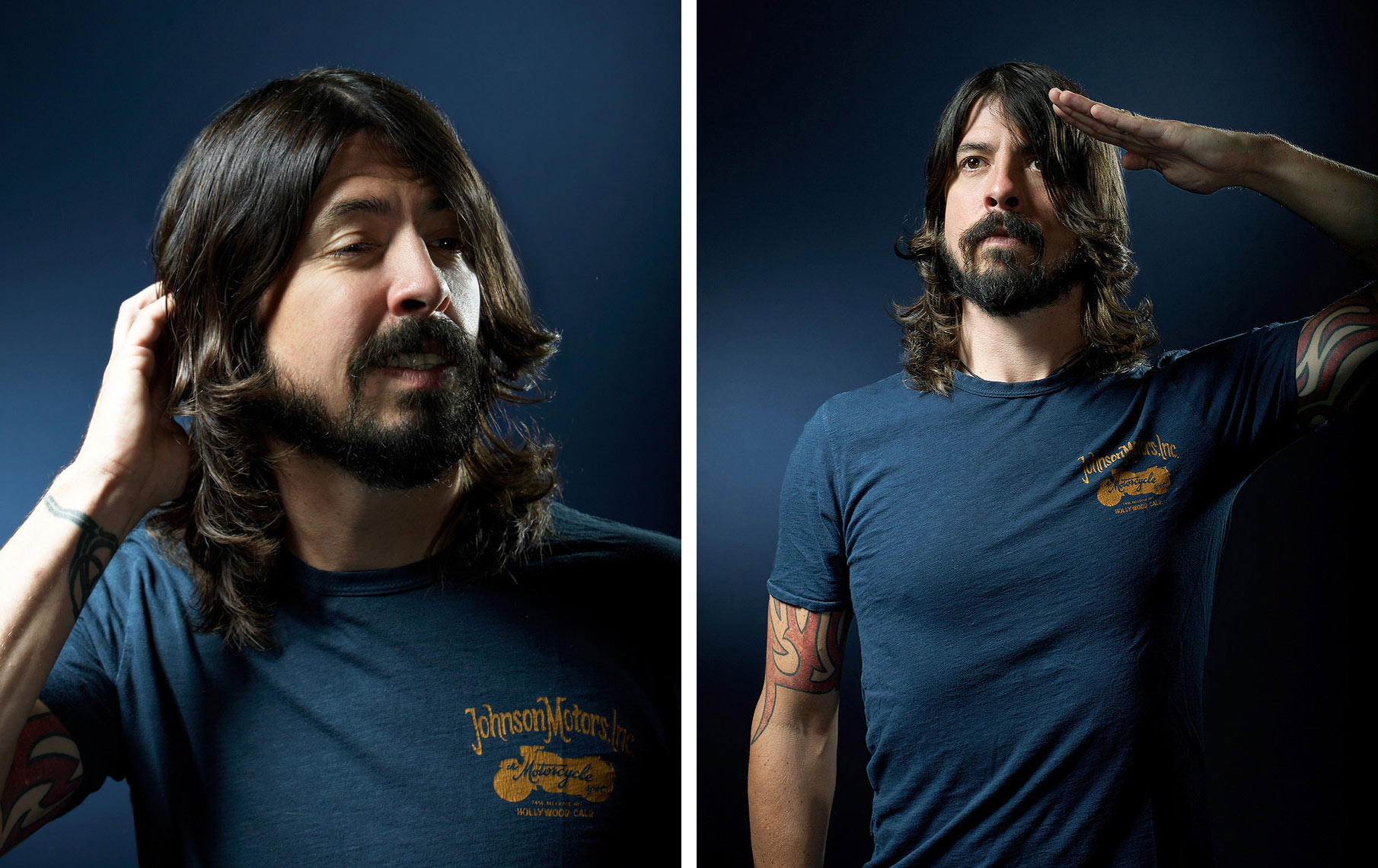foo fighters Dave Grohl  for Clash magazine